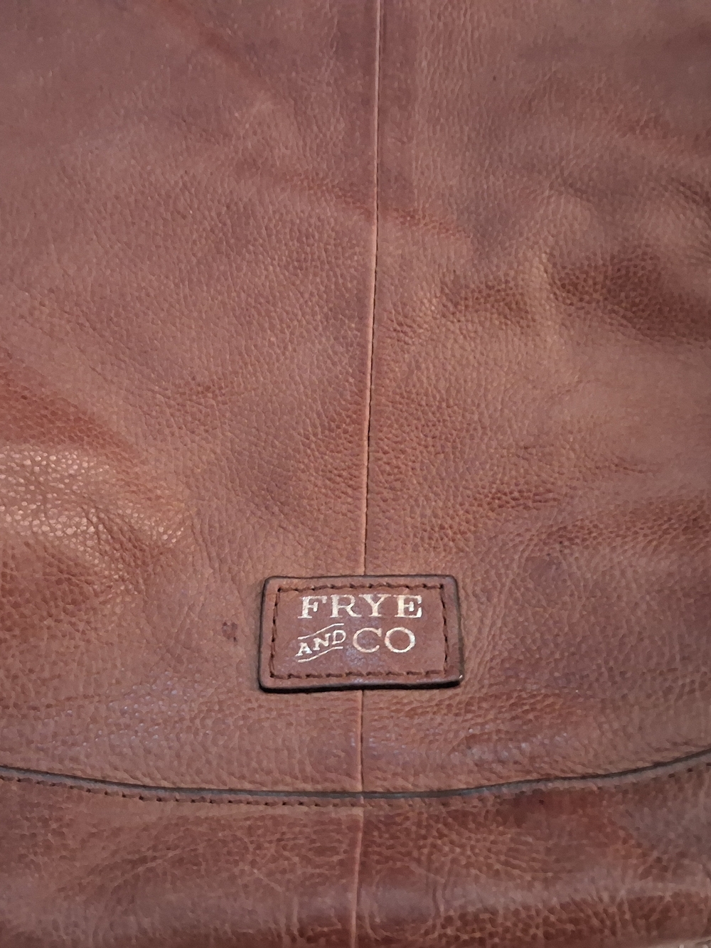 Frye & Co. Leather Shoulder Bag With Studded Strap - Picture 8 of 12